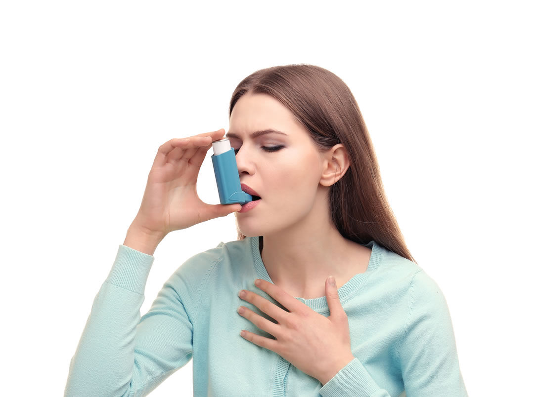 inalatore attacco asma dispnea