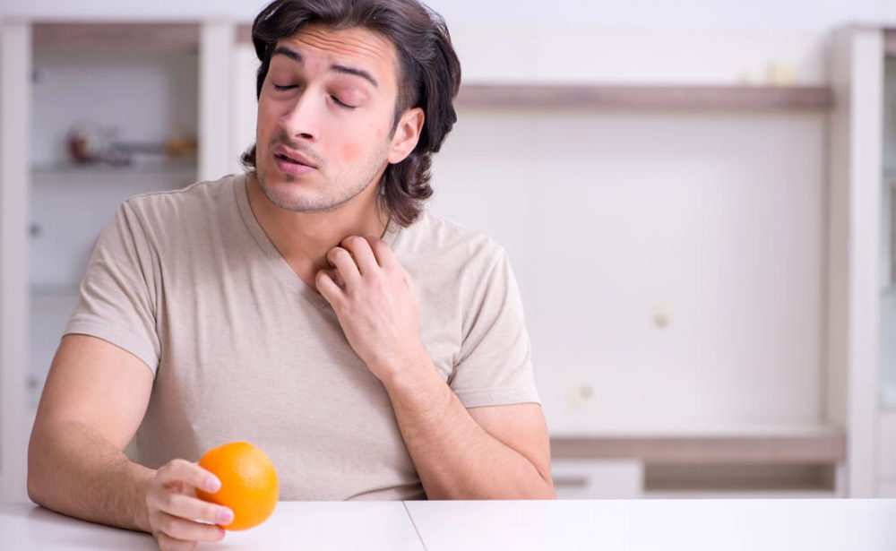 reazione allergica in asmatico alle graminacee mangiando frutta